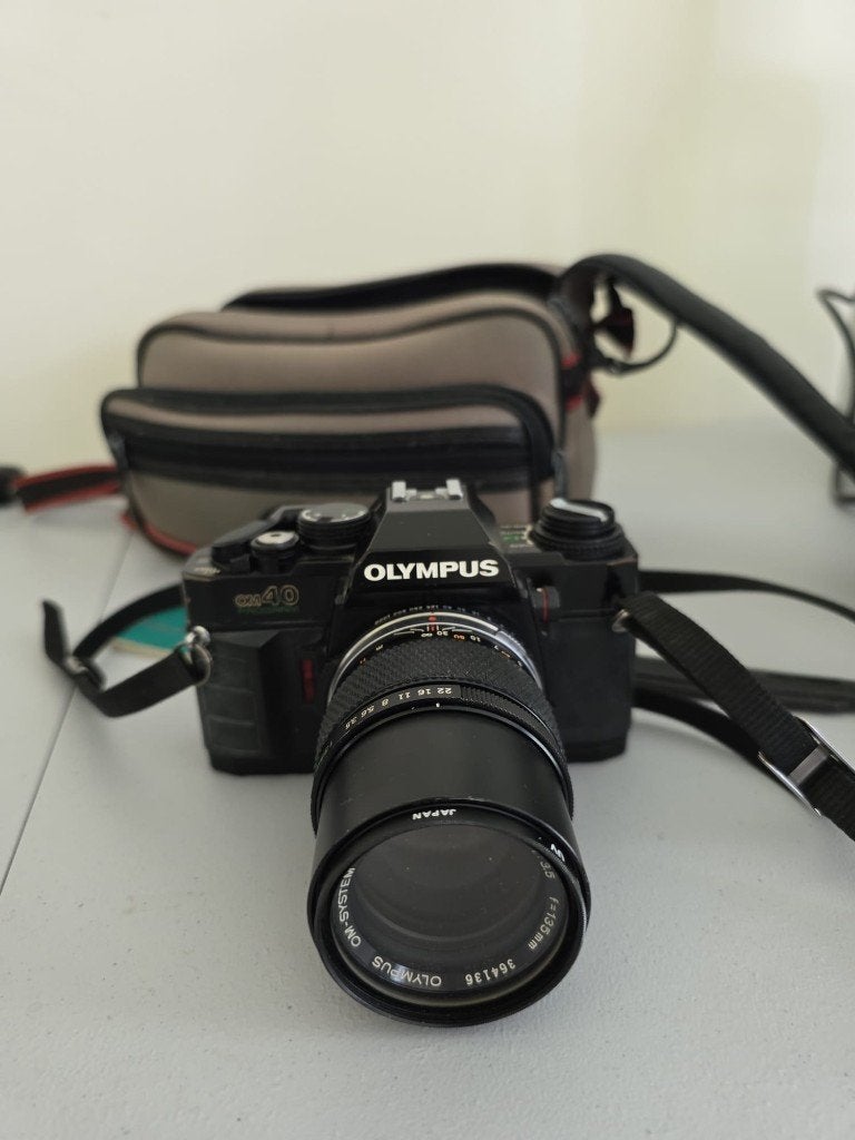Olympus OM40 spiegelreflex, Ophalen, Gebruikt, Spiegelreflex, Olympus