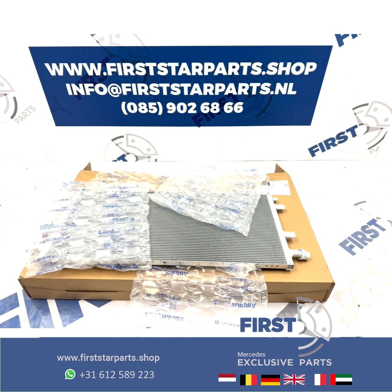 A0995006001 RADIATEUR ORIGINEEL MERCEDES W177 A45 W118 CLA45, Auto-onderdelen, Gebruikt, -, Ophalen of Verzenden, -
