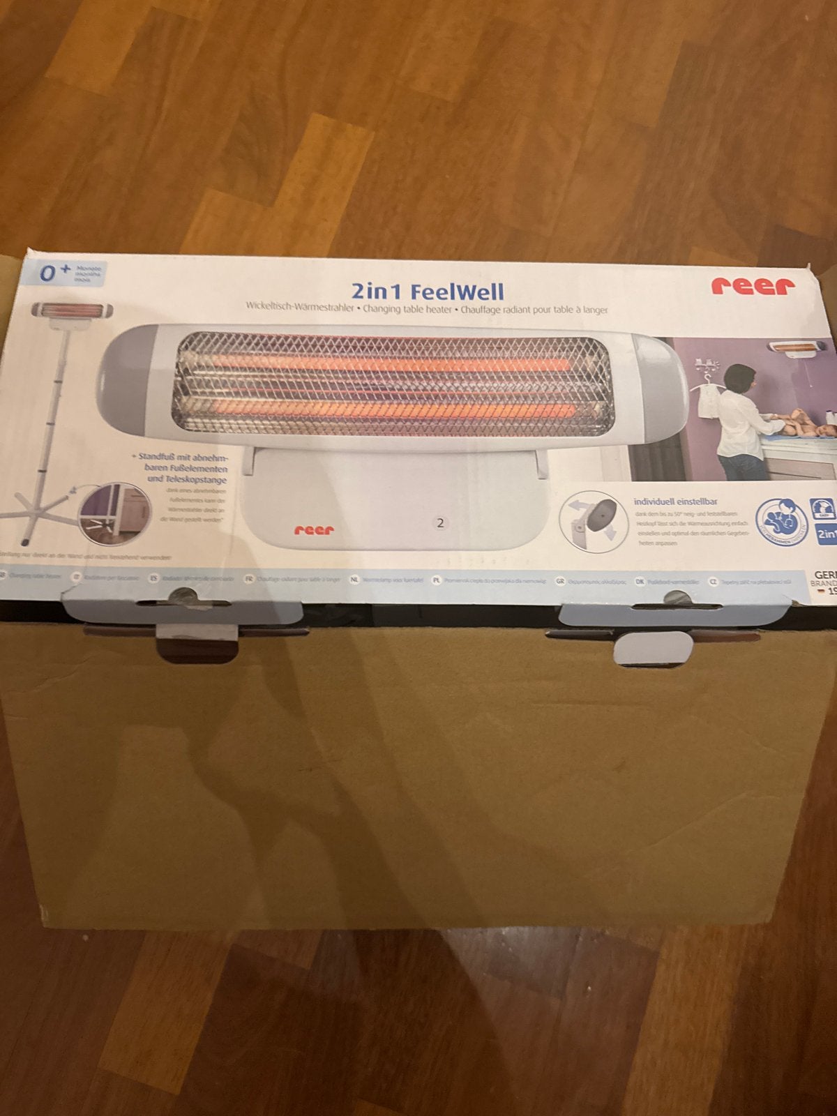 Reer 2in1 FeelWell Warmtelamp, Ophalen, Gebruikt