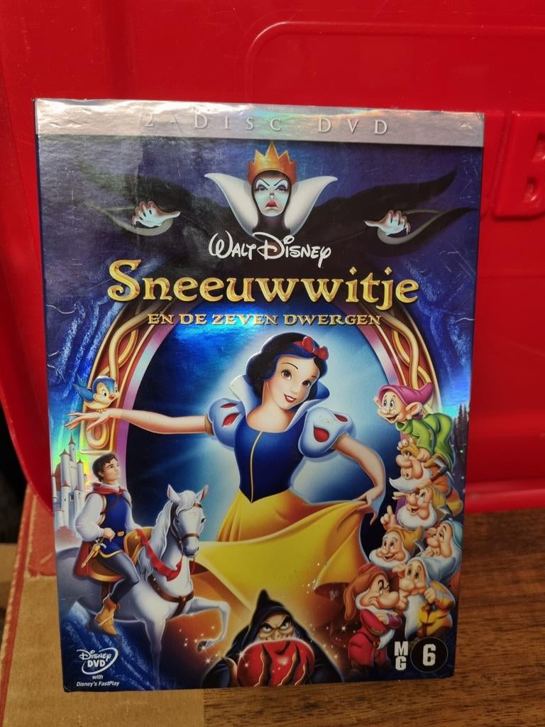 Sneeuwwitje dvd  walt Disney, Alle leeftijden, Ophalen of Verzenden, Zo goed als nieuw
