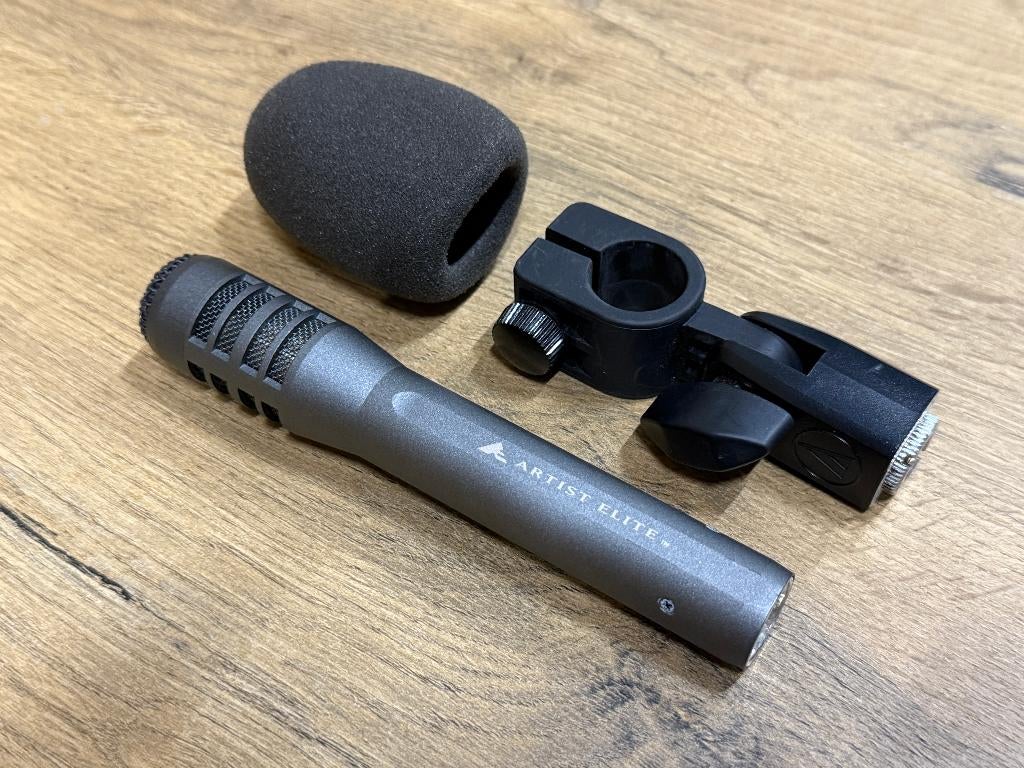 Audio-Technica AE5100 – condensatormicrofoon, Ophalen of Verzenden, Gebruikt, Instrumentmicrofoon