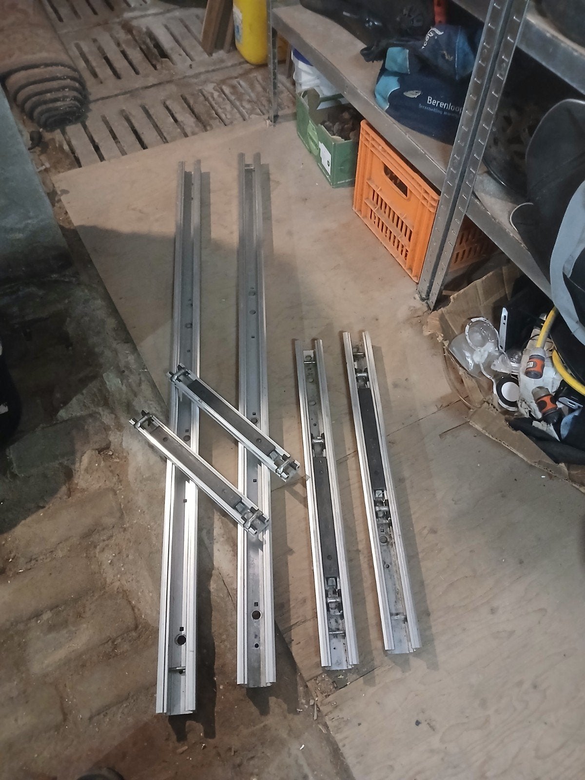 Stoelrails Renault Espace - Set voor 2 stoelen, Ophalen, Gebruikt, Renault