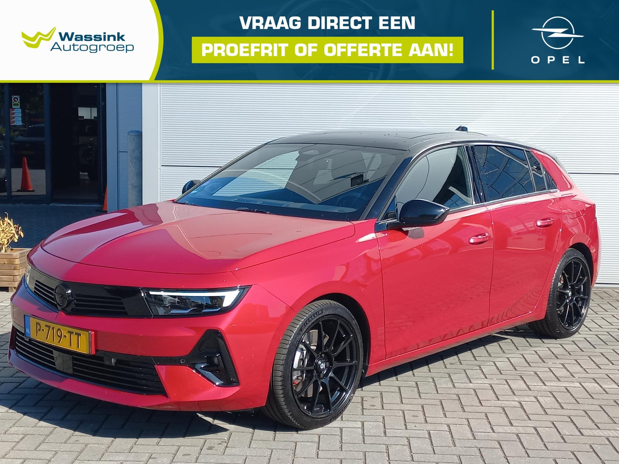 Opel Astra 1.6T 180pk Hybride Automaat Ultimate First Editio, Auto's, Opel, Stof, Gebruikt, 4 cilinders, 181 pk