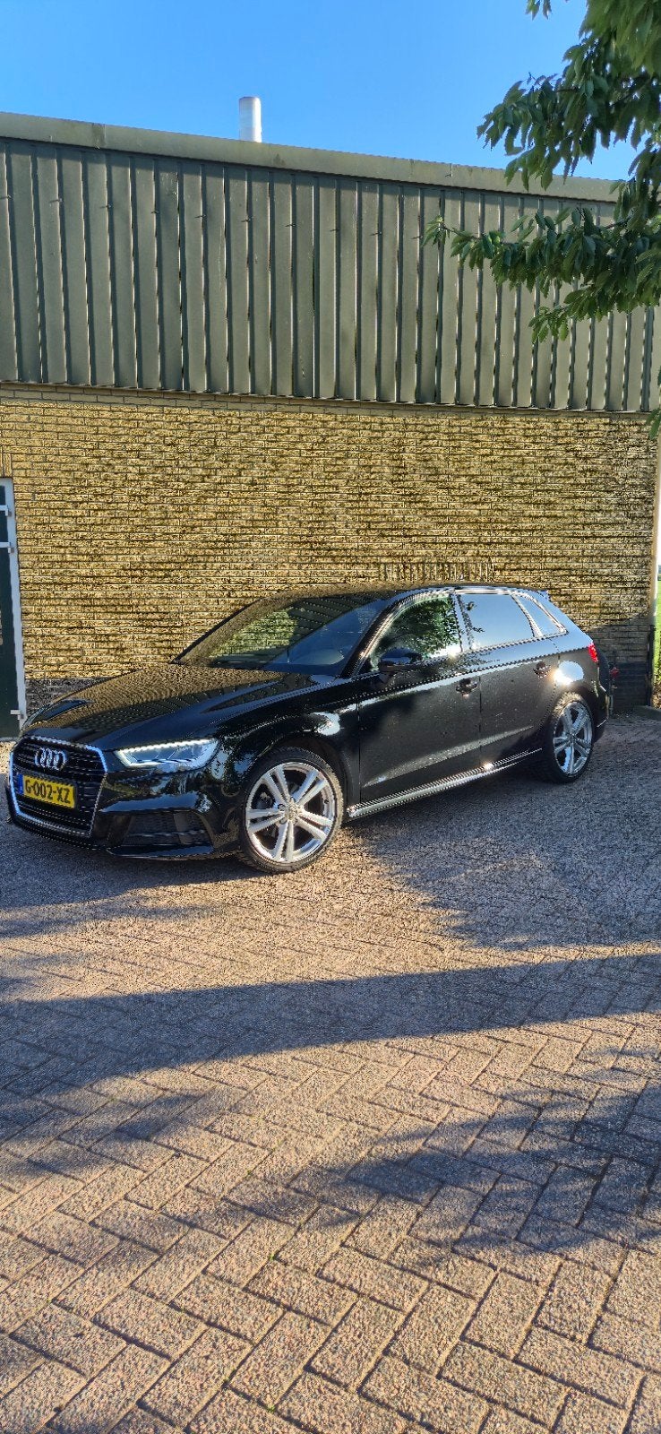 Audi A3 Sportback S line 1.5TFSI 2020, Automaat, Zwart, 4 cilinders, 150 pk
