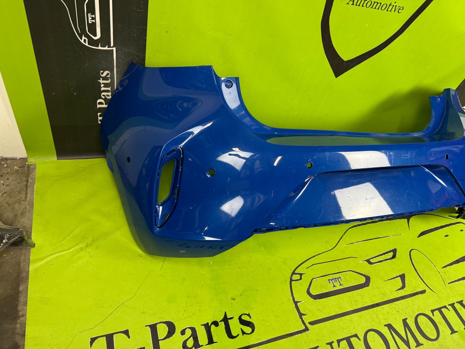 opel corsa F GS line achterbumper pdc bumper, Gebruikt, Opel Automobile GmbH, Ophalen of Verzenden, Kontakt@opel-infoservice.de