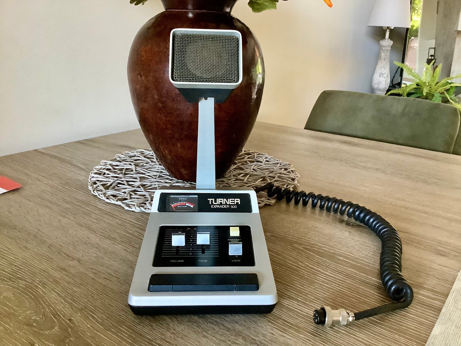 Turner Expander 500 tafelmicrofoon, Ophalen of Verzenden, Zo goed als nieuw