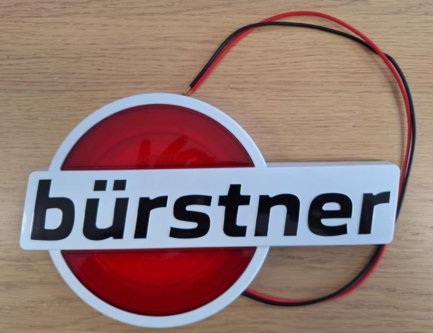 Burstner Derde Remlicht met logo LED Witte rand 2896712, Ophalen of Verzenden, Nieuw