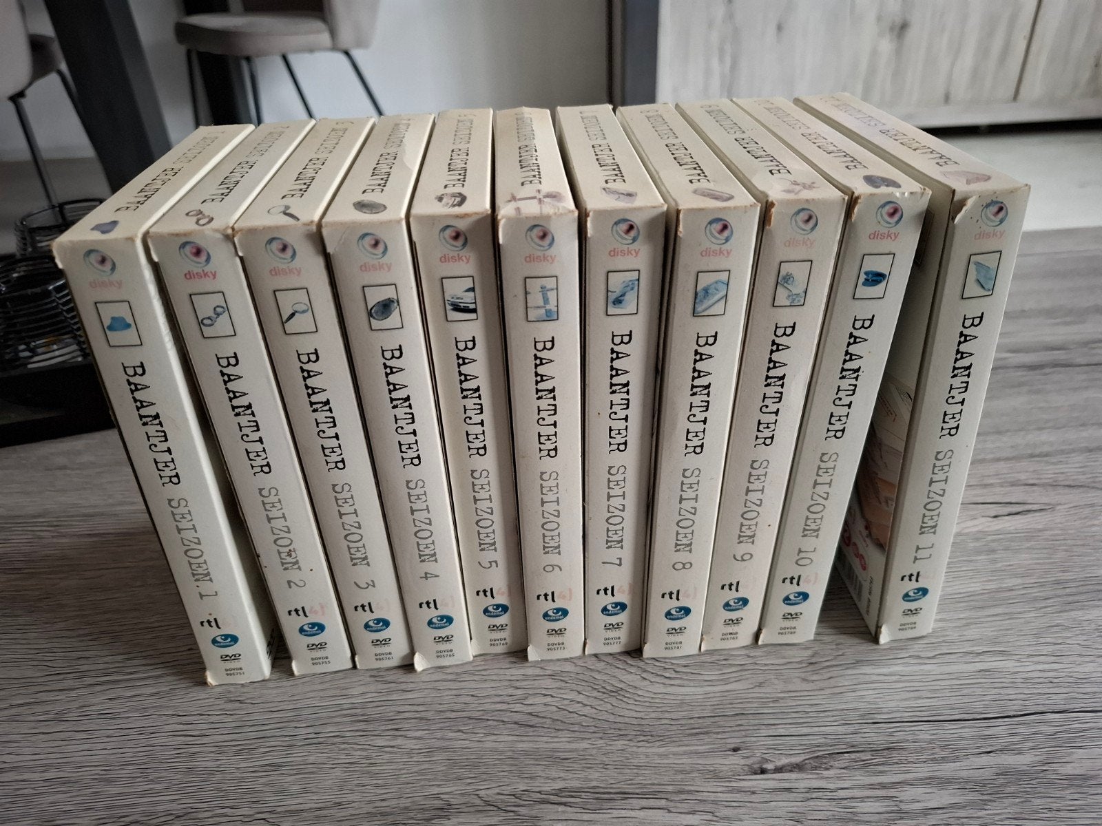 baantjer dvd collectie, Cd's en Dvd's, Ophalen of Verzenden, Zo goed als nieuw, Detective en Krimi