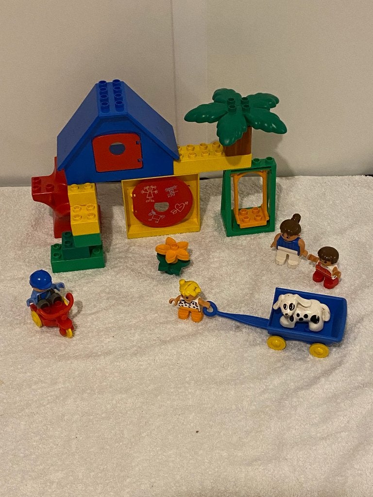 Duplo 3608, Speeltuin met Boomhut, Ophalen of Verzenden, Zo goed als nieuw, Compleet, Duplo