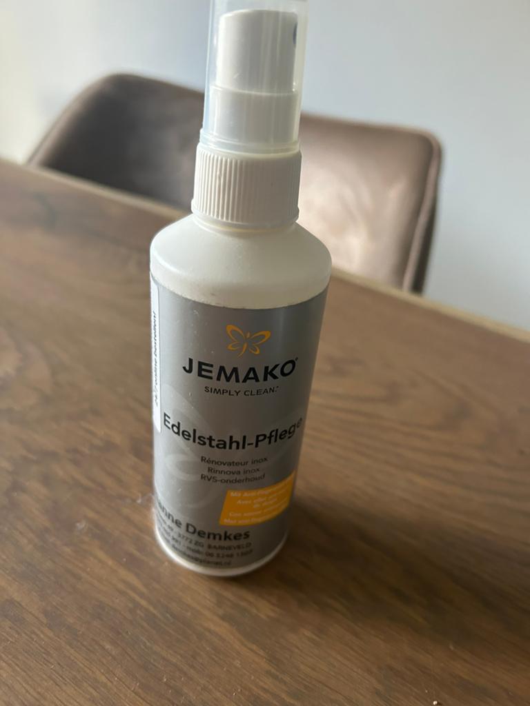 Jemako Edelstahl / rvs onderhoud spray, Huis en Inrichting, Ophalen