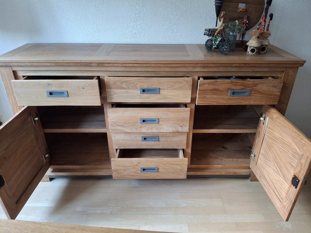 Dressoir massief en degelijk, Ophalen, Gebruikt, Met deur(en), 150 tot 200 cm