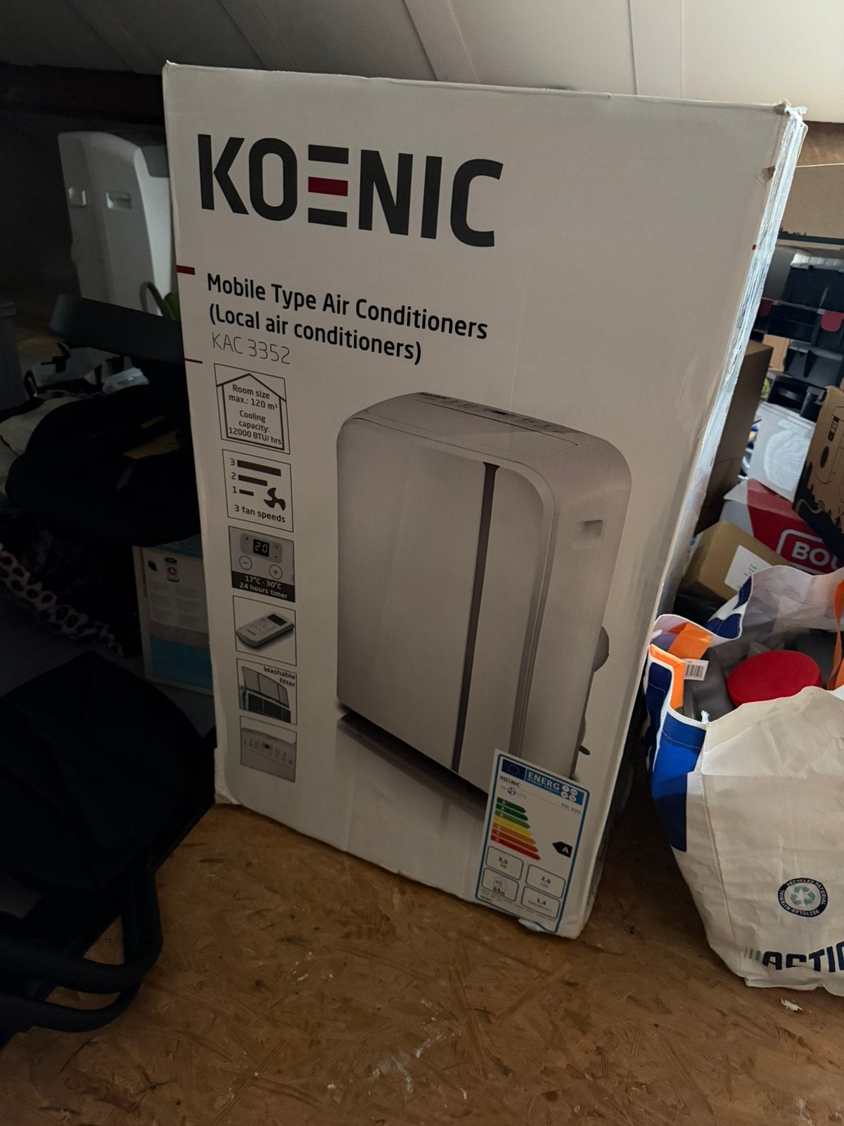 Koenic airco, Ophalen, Zo goed als nieuw