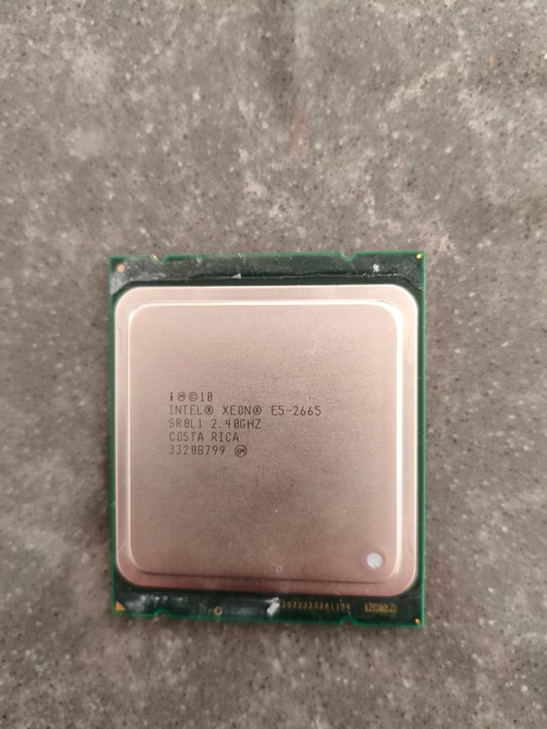Intel Xeon E5-2665 Processor (2 stuks), 8-core, Gebruikt, LGA 2011, Intel Xeon E5-2665