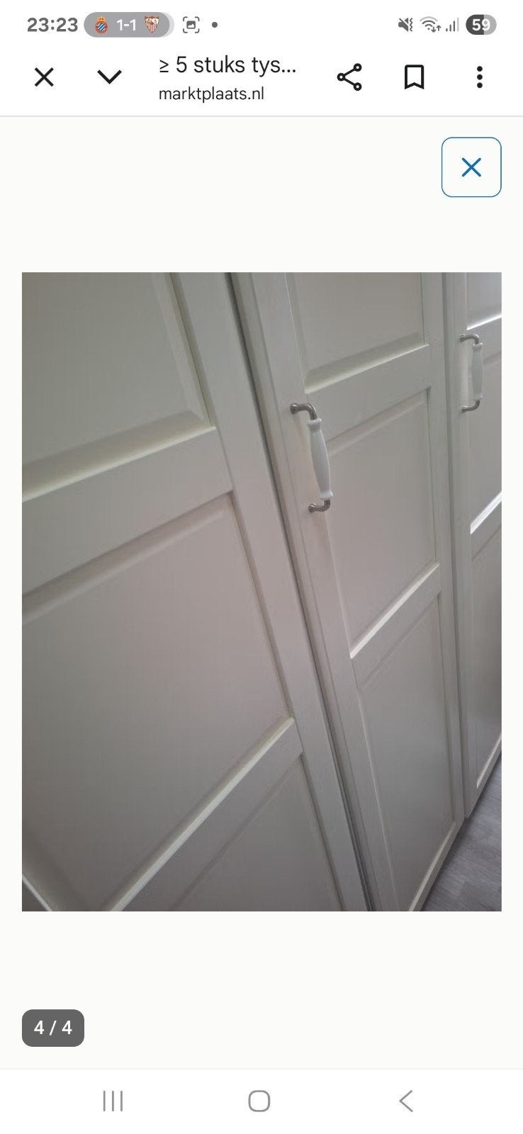 5 ikea pax duren, Ophalen of Verzenden, Minder dan 25 cm, 50 tot 100 cm, 200 cm of meer