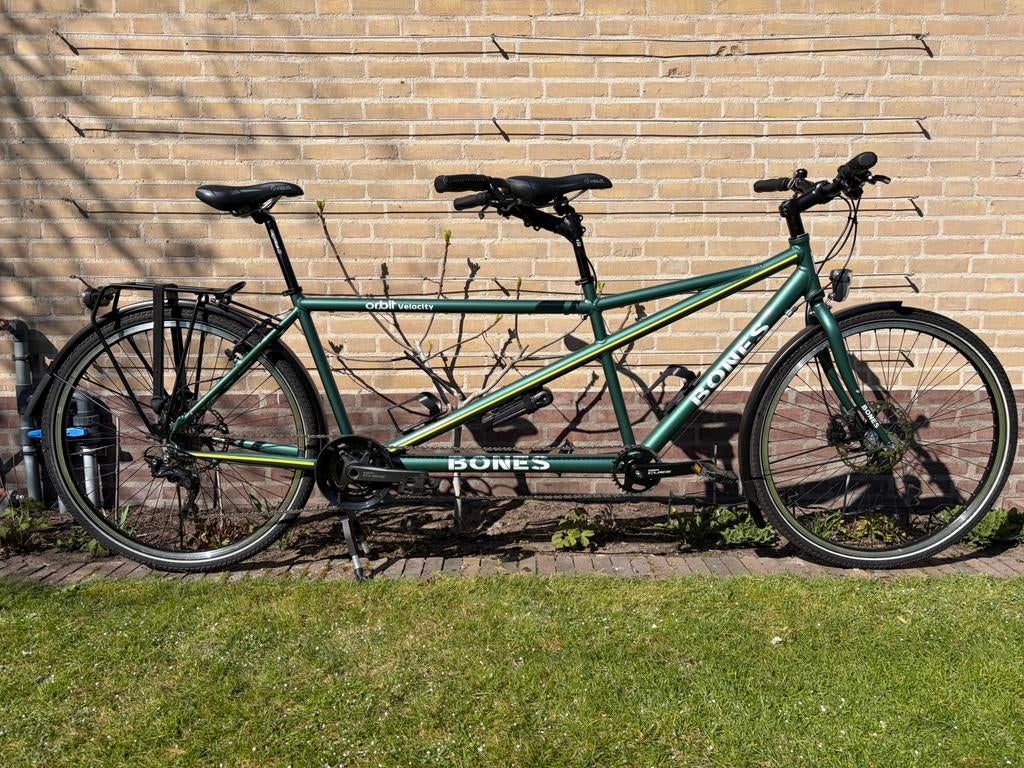 Tandem Orbit Velocity 20/19”, aluminium, Fietsen en Brommers, 10 tot 15 versnellingen, Zo goed als nieuw, 51 tot 55 cm, Schijfrem