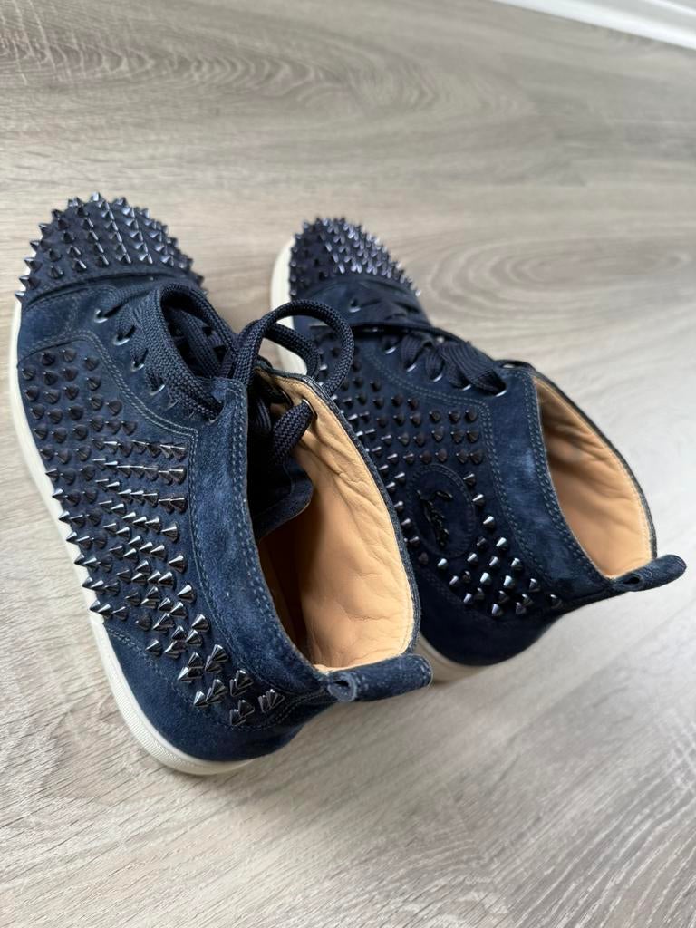 Louboutin Sneakers blauw maat 42, Kleding | Heren, Schoenen, Ophalen, Zo goed als nieuw, Blauw