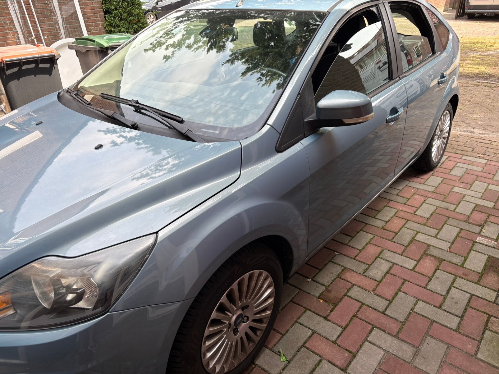 Ford Focus 1.6 74KW 5D 2009 Blauw lpg g3, Auto's, 1596 cc, 15 km/l, 4 cilinders, Blauw