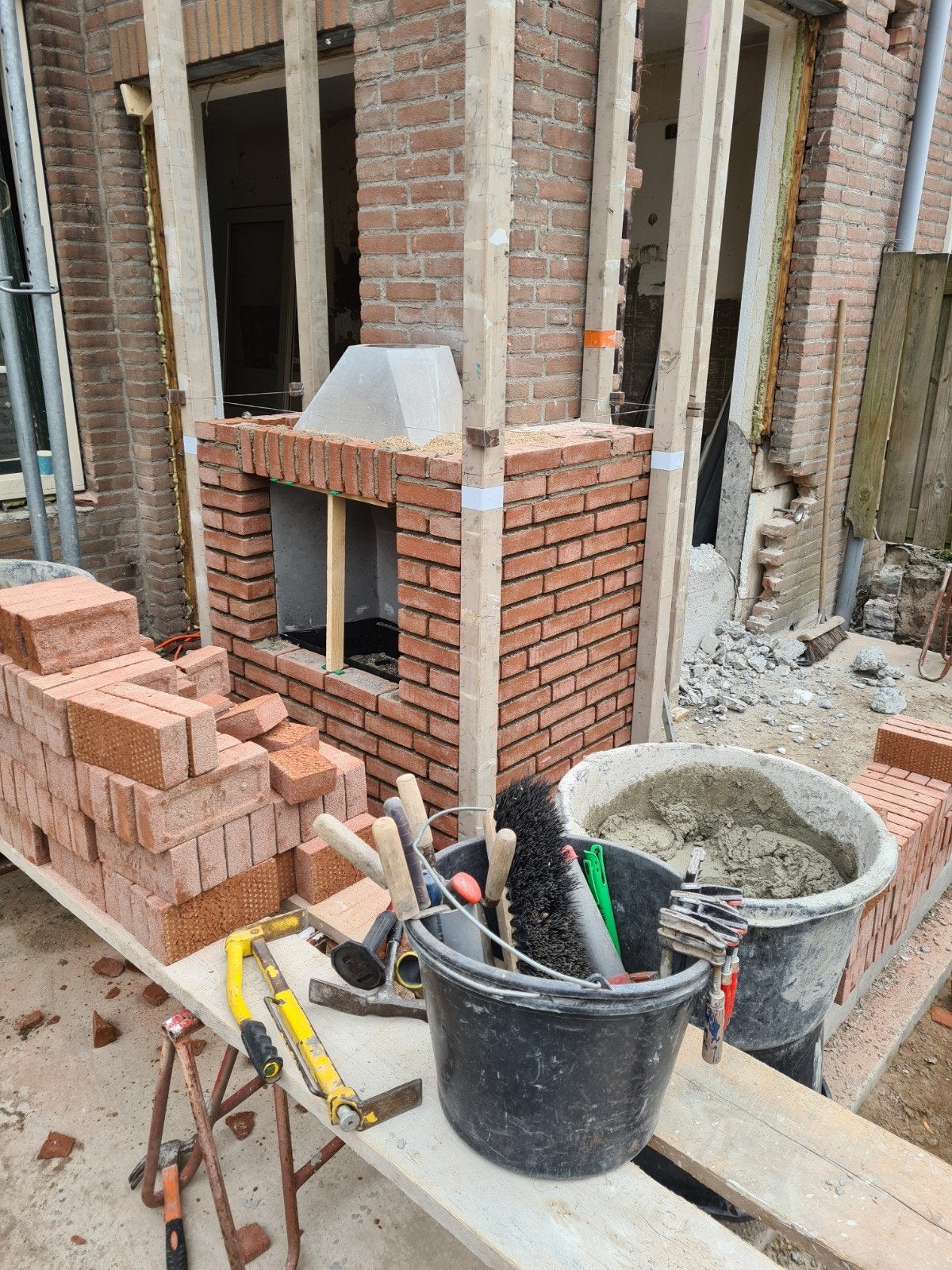Metselaar, Doe-het-zelf en Verbouw, Metselstenen, Ophalen, Bakstenen