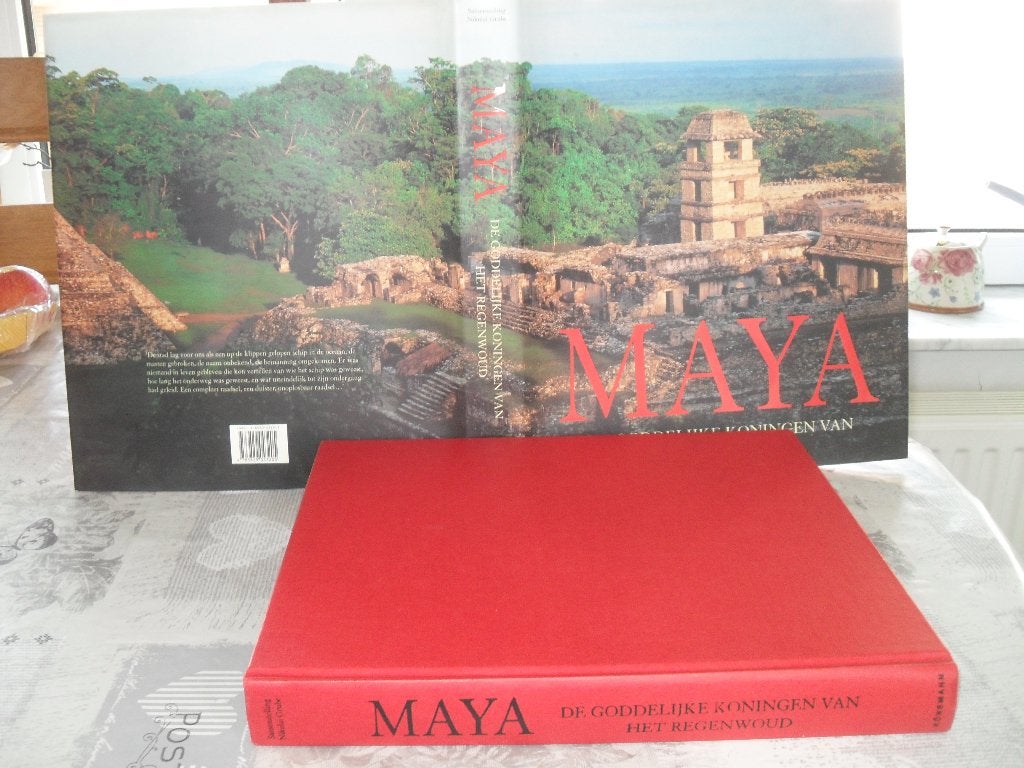 BOEK MAYA-DE GODDELIJKE KONINGEN VAN HET REGENWOUD., Boeken, Ophalen of Verzenden, Zo goed als nieuw, Los deel, Overige onderwerpen