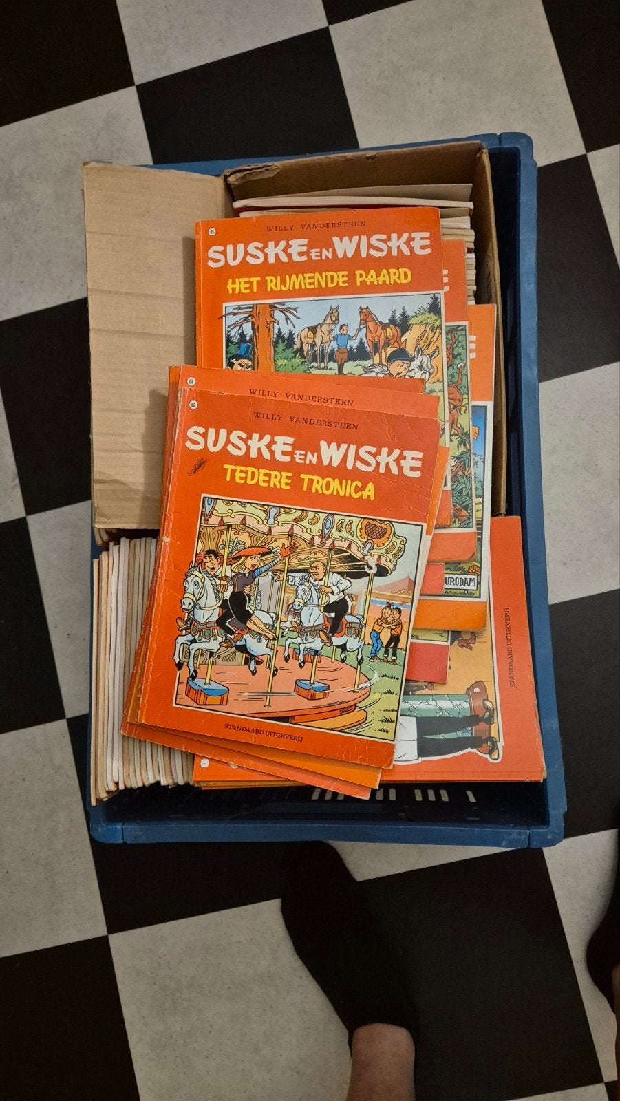 165 x suske en wiske teab, Meerdere comics, Ophalen, Gelezen, Europa