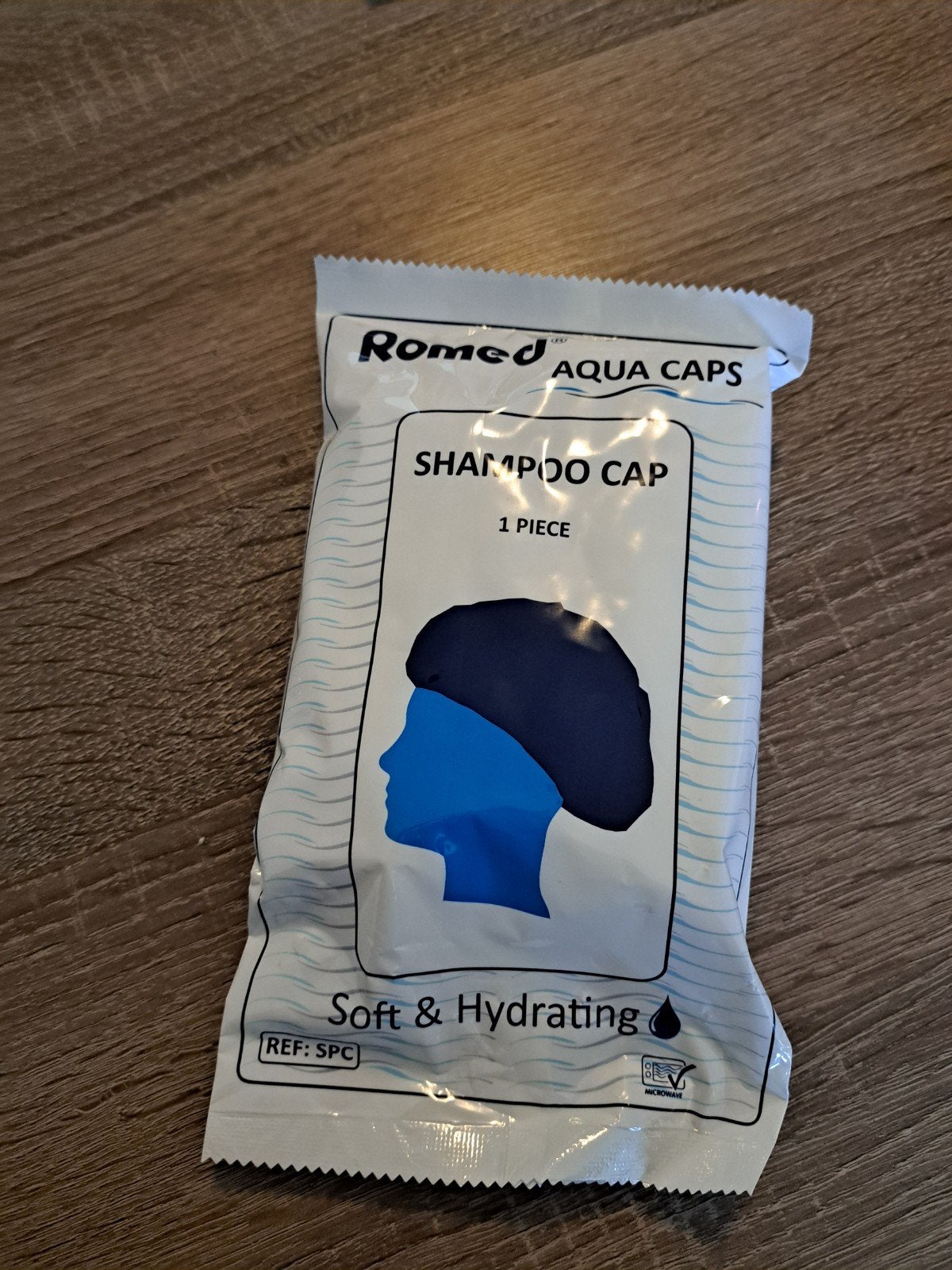 Romad Aqua Caps -Voorgeïmpregneerde Shampoo Muts(24 stuk, Ophalen, Nieuw, Shampoo of Conditioner