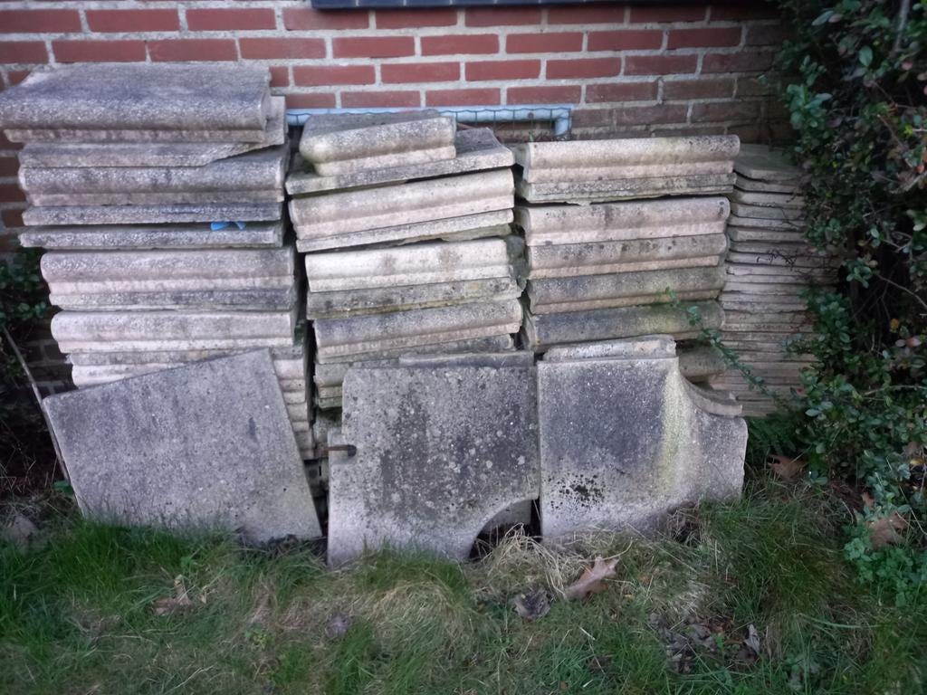 Zwembadrand tegels, Ophalen, Gebruikt