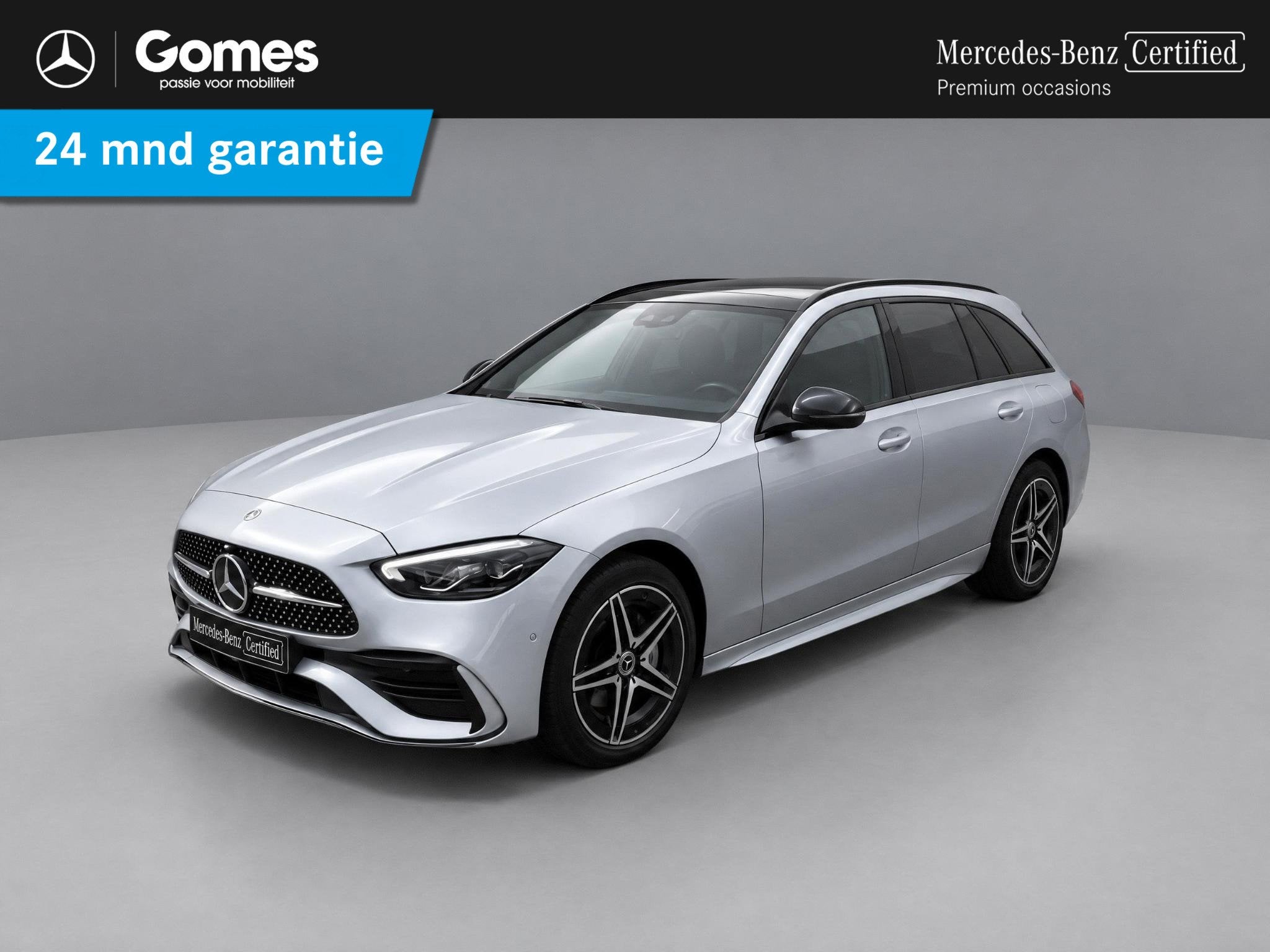Mercedes-Benz C-klasse Estate 300 e AMG Line | Panoramadak |, Auto diversen, Automaat, Mercedes-Benz, Stationwagon, Hybride Elektrisch/Benzine