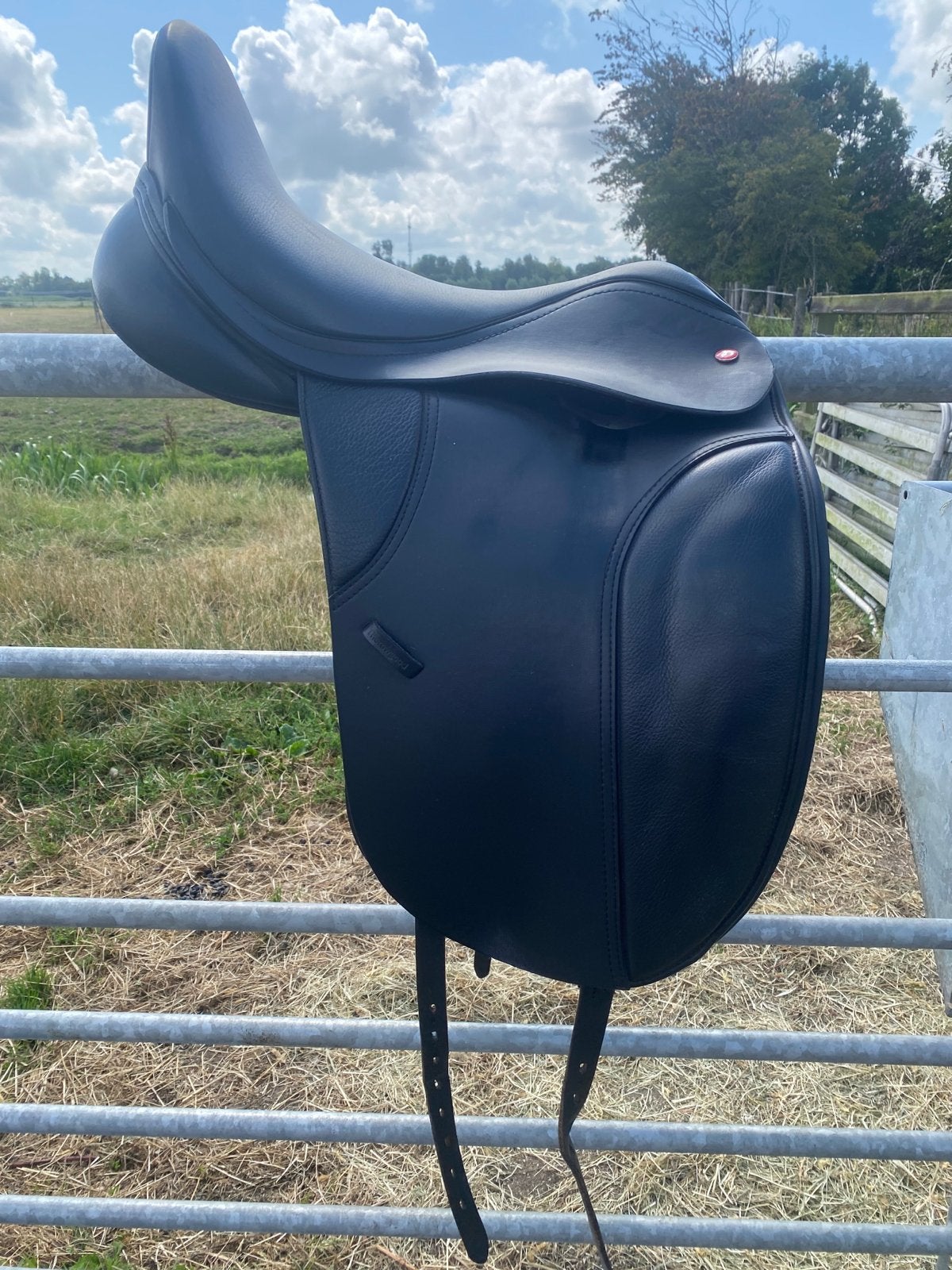 Thorowgood, T8, MWD MB, zwart, 17.5 inch, Dieren en Toebehoren, Ophalen, Dressuur