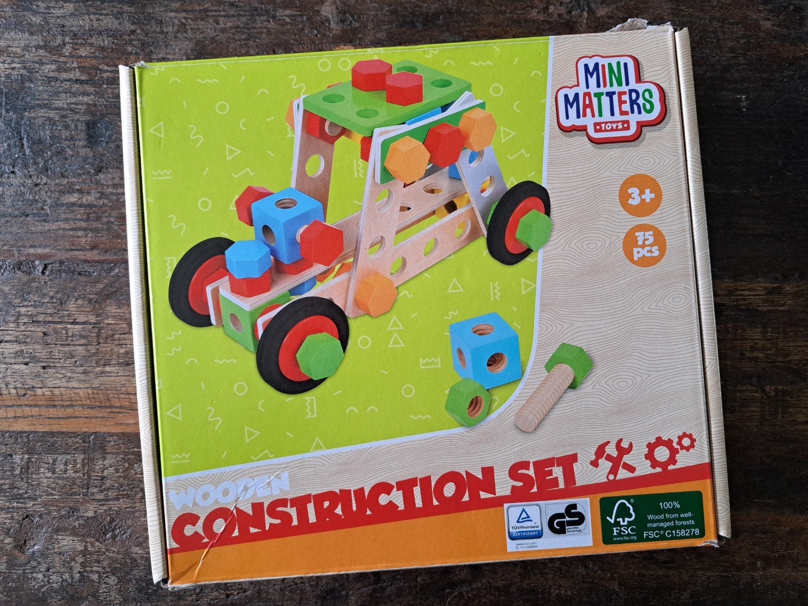 construction set auto, Ophalen of Verzenden, Zo goed als nieuw, Knutselen