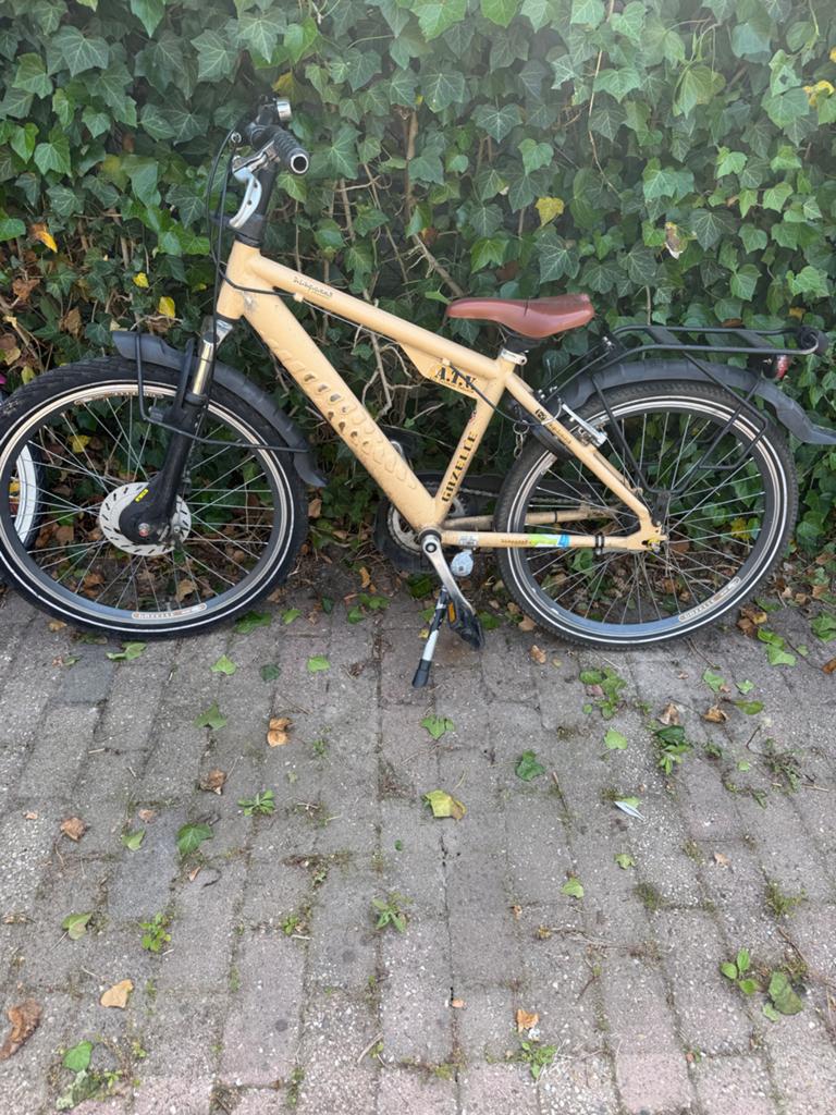 Gazelle ATN Kinderfiets met Schijfremmen, Ophalen, Gebruikt, Versnellingen, Minder dan 49 cm