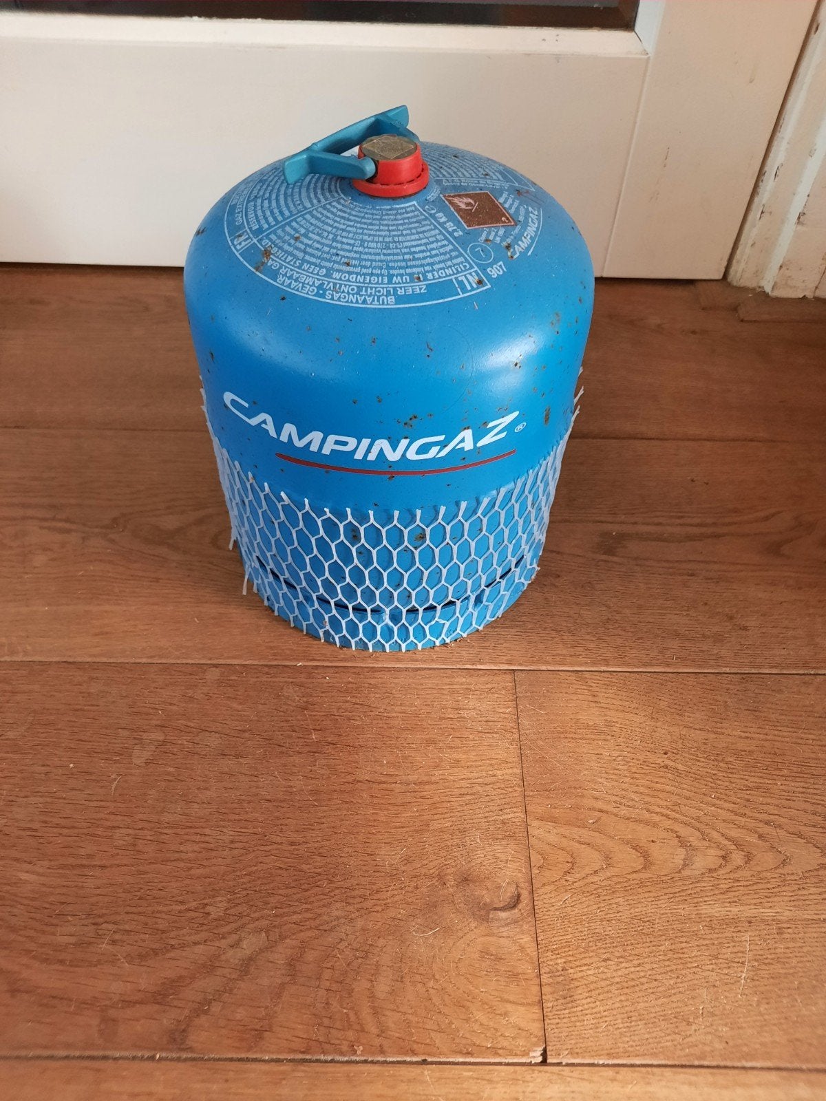 Nieuwe grote Campingaz 907 gasfles met verzegeling, Ophalen, Nieuw