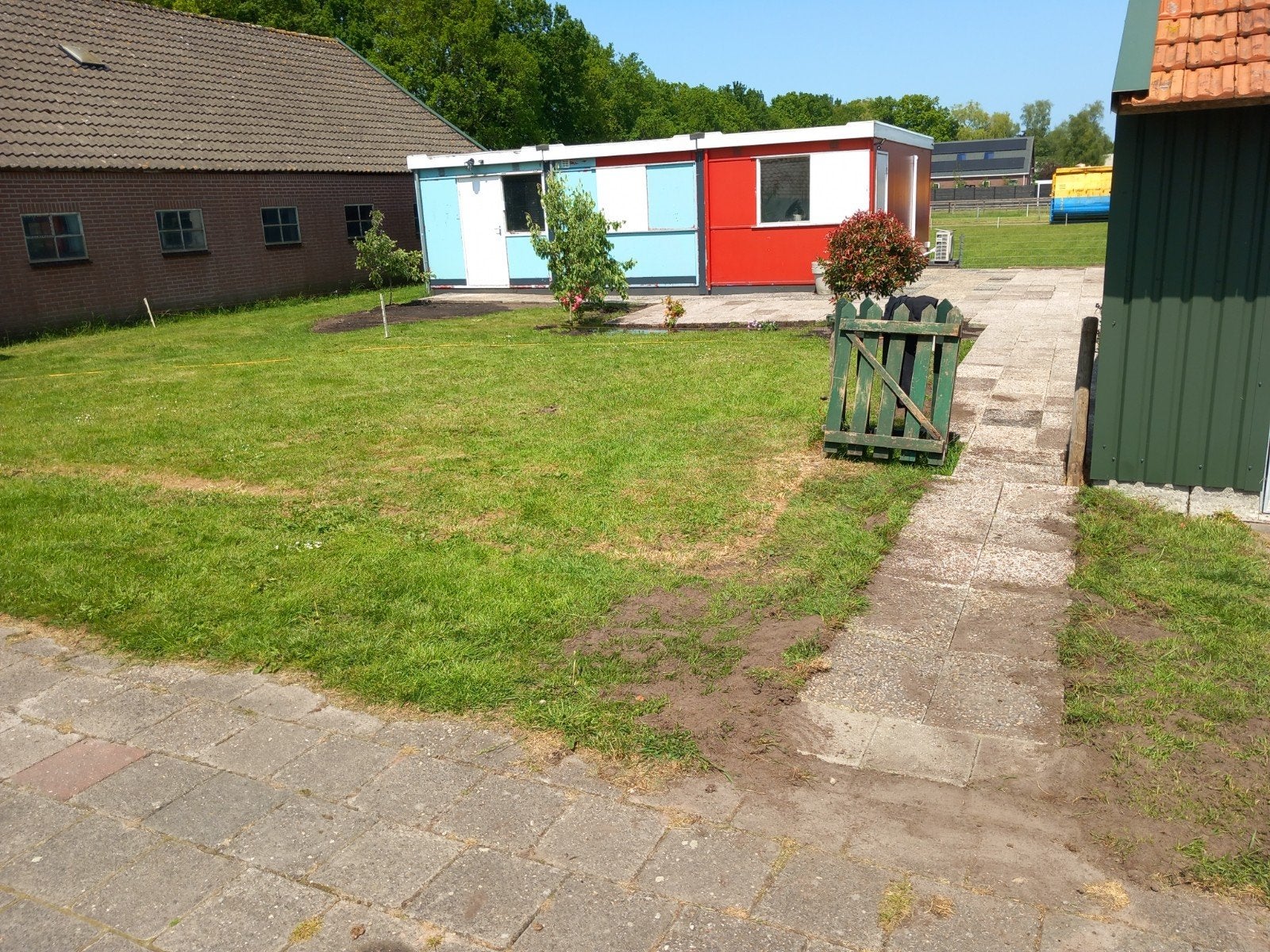 Tijdelijke woonunit/kantoorunit, Ophalen