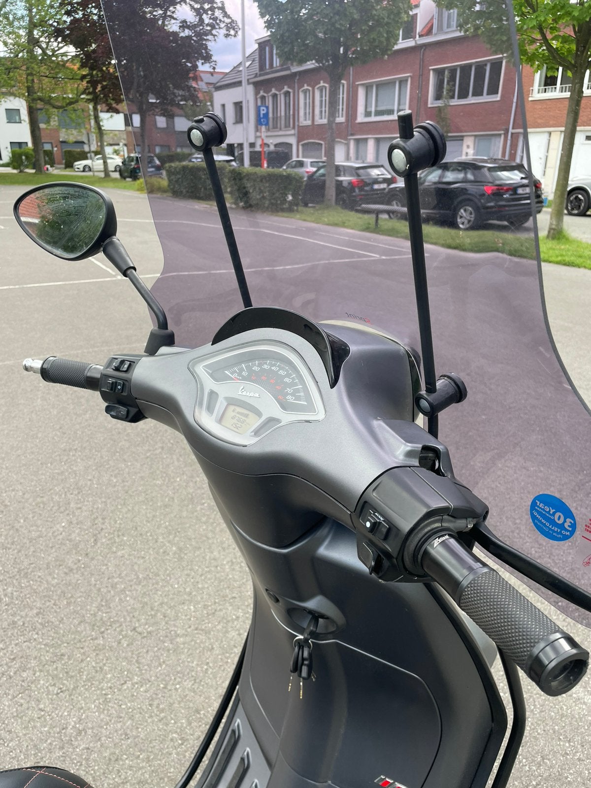 Vespa Sprint 80cc/Akrapovic/custom, Ophalen, Zo goed als nieuw, Benzine, Overige modellen