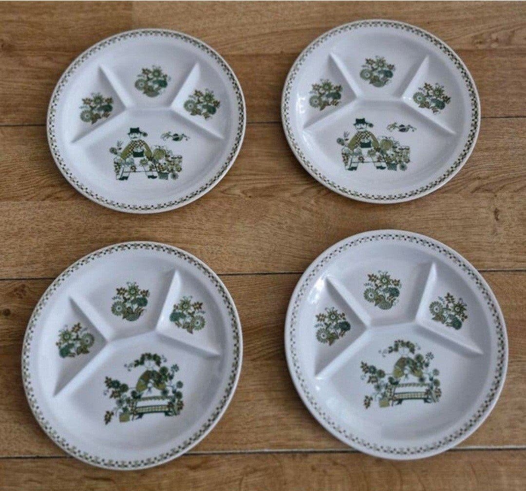 Vier fondueborden Turi Design Market, Ophalen of Verzenden, Zo goed als nieuw, Glas, Overige stijlen