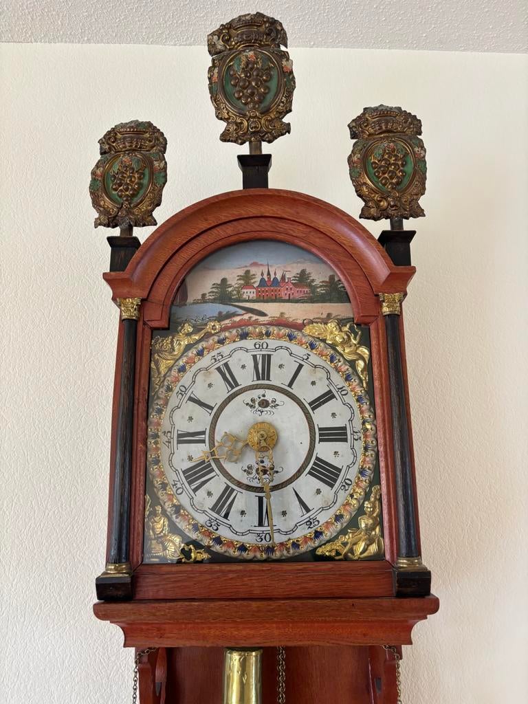 Antieke Friese Staartklok, Antiek en Kunst, Antiek | Klokken, Ophalen