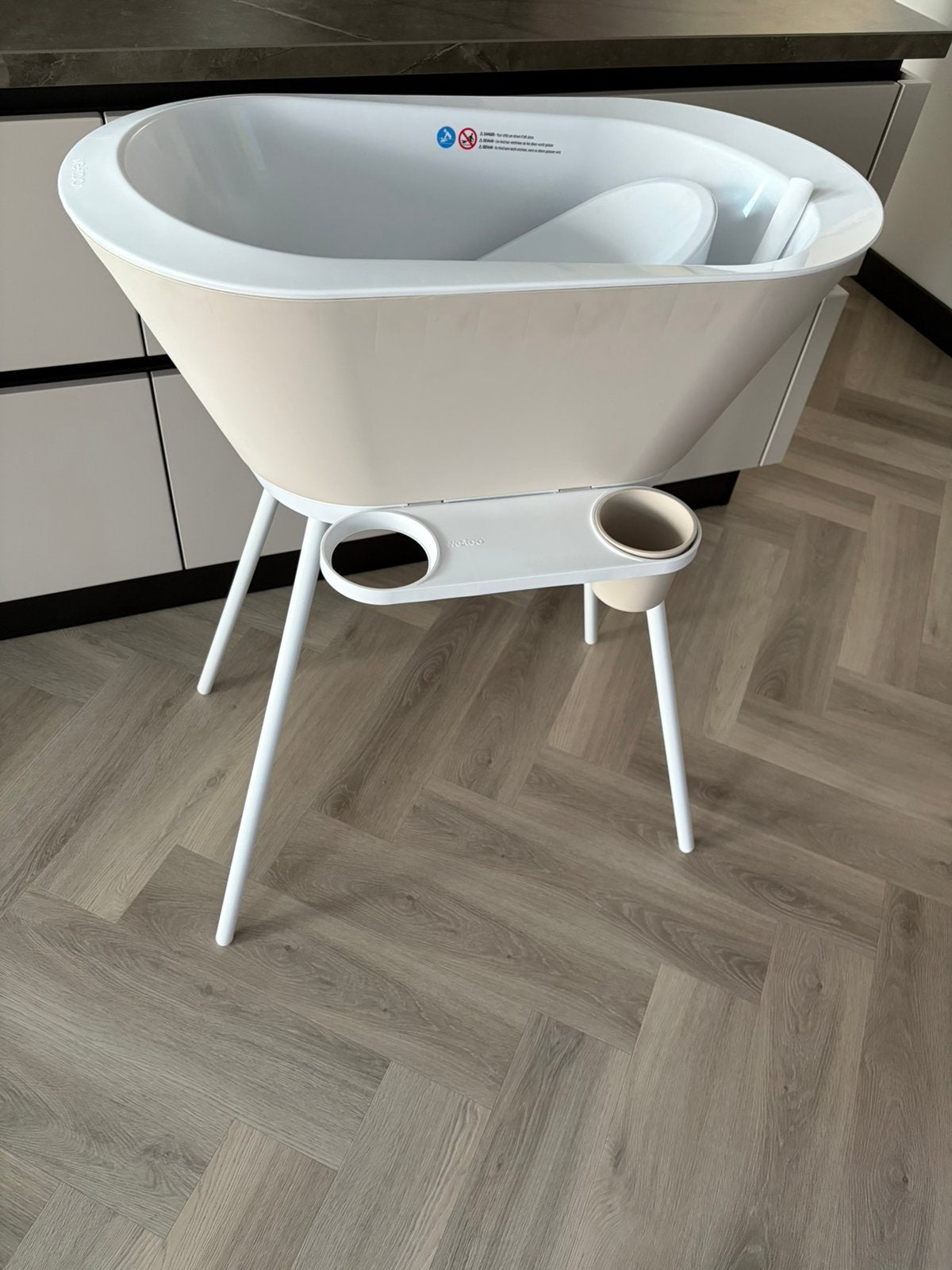 We-Too badset beige, Kinderen en Baby's, Ophalen of Verzenden, Zo goed als nieuw, Badje
