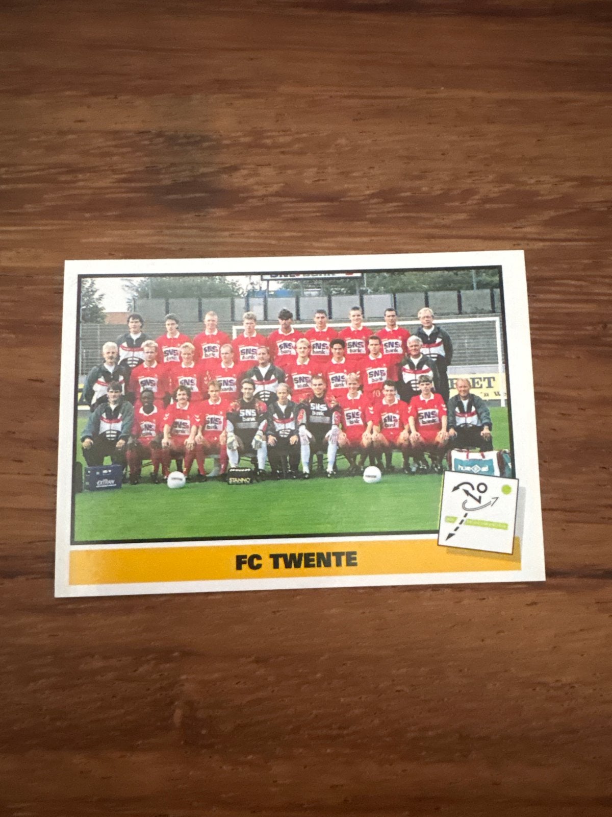 FC Twente Panini Voetbal '94 Sticker - Zeldzaam!, Ophalen of Verzenden, Zo goed als nieuw, F.C. Twente, Poster, Plaatje of Sticker