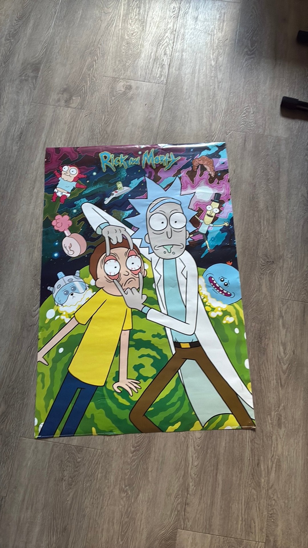 Rick and morty poster 80 meter, Ophalen