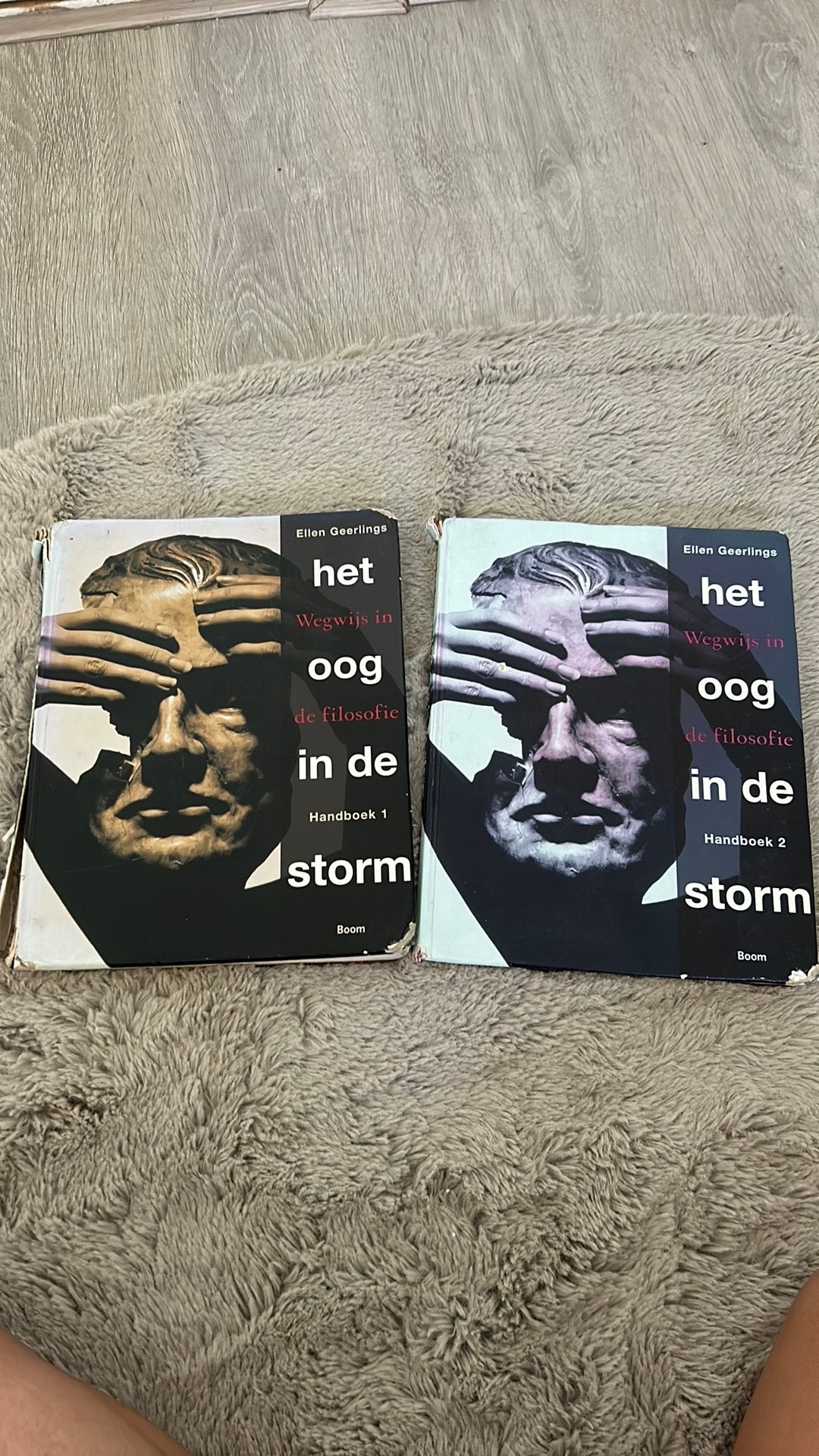 Het oog in de storm handboek 1 en 2 van Ellen Geerlings, Ophalen of Verzenden, Zo goed als nieuw