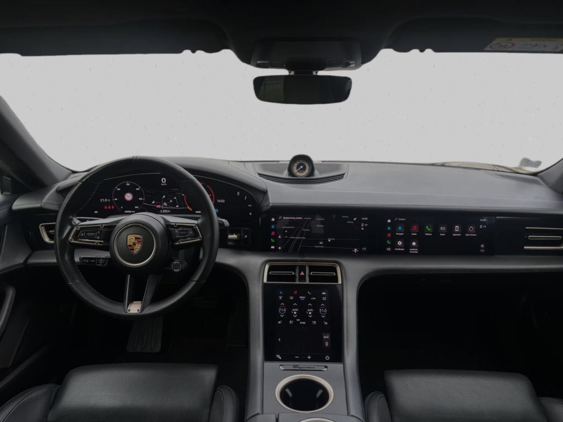 Porsche Taycan 4S Performance Plus 84 kWh (Dealer ondH, Spor, Auto's, Automaat, Dealer onderhouden, 464 km, Gebruikt