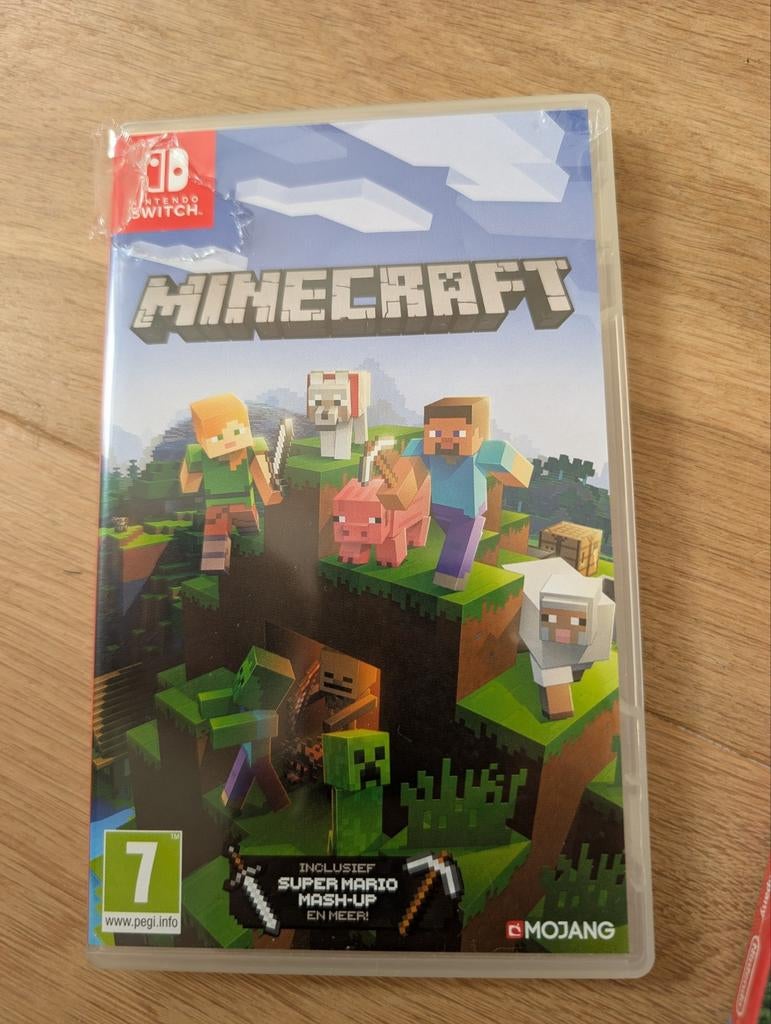 Minecraft Nintendo Switch - Inclusief Super Mario Mash-Up, Spelcomputers en Games, Games | Nintendo Switch, Zo goed als nieuw