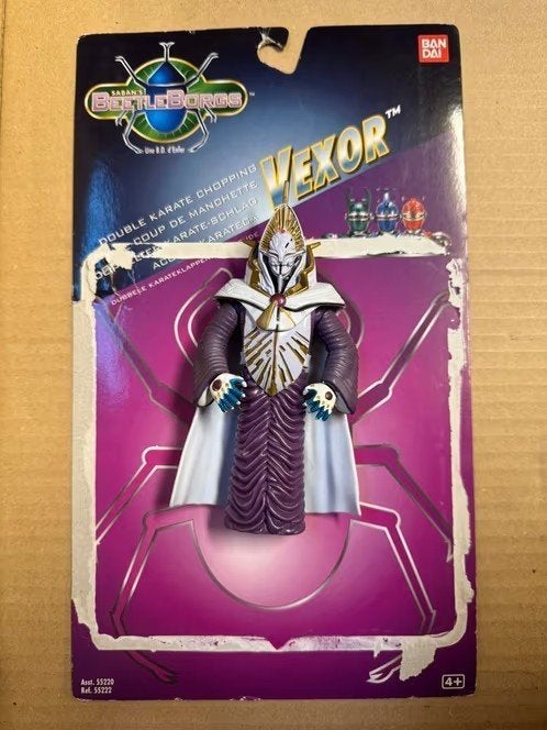 Power rangers / beetleborgs — Vexor, Ophalen of Verzenden, Zo goed als nieuw