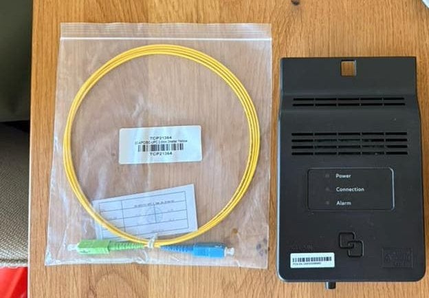 Genexis glasvezel ONT XGS-PON type GMC-TK01-XGS2110, Computers en Software, Ophalen of Verzenden, Zo goed als nieuw