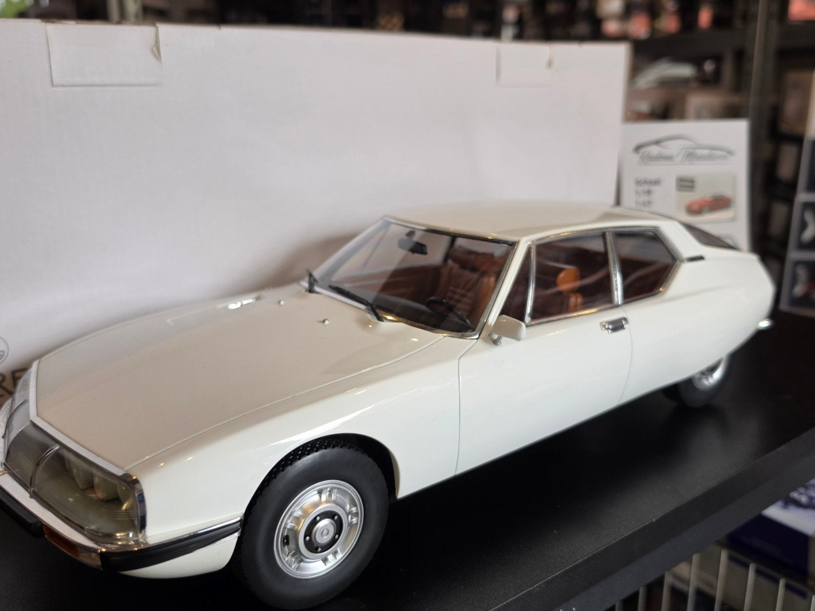 Citroen SM 1970 (Genova Presentation Version) 1:12 Norev, Auto, Norev, Ophalen of Verzenden, Zo goed als nieuw