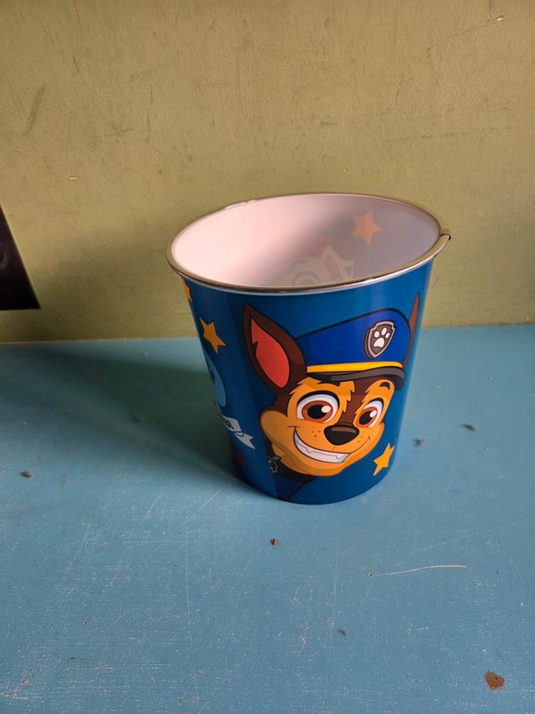 paw patrol prullenbak, Ophalen of Verzenden, Zo goed als nieuw, Overige typen