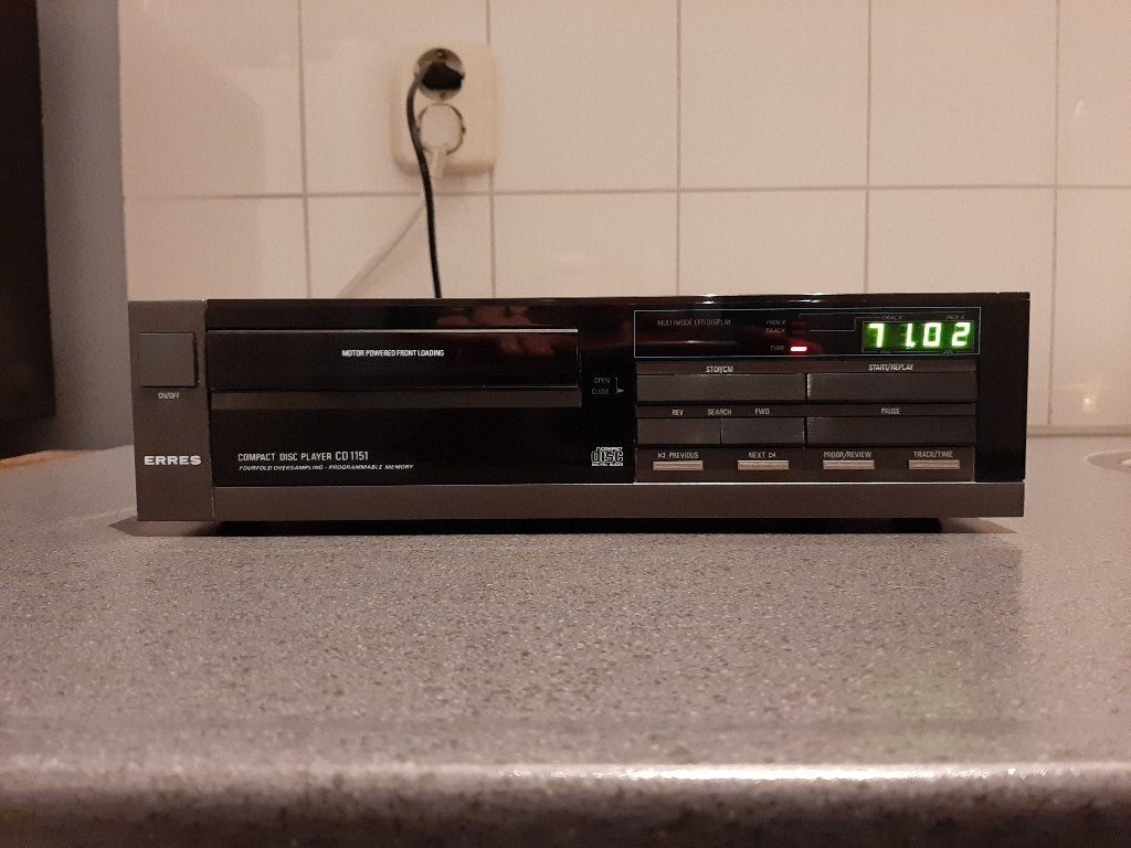 Erres CD1151 ( is Aristona 1151 , Philips CD150 ), Audio, Tv en Foto, Ophalen, Refurbished, Philips