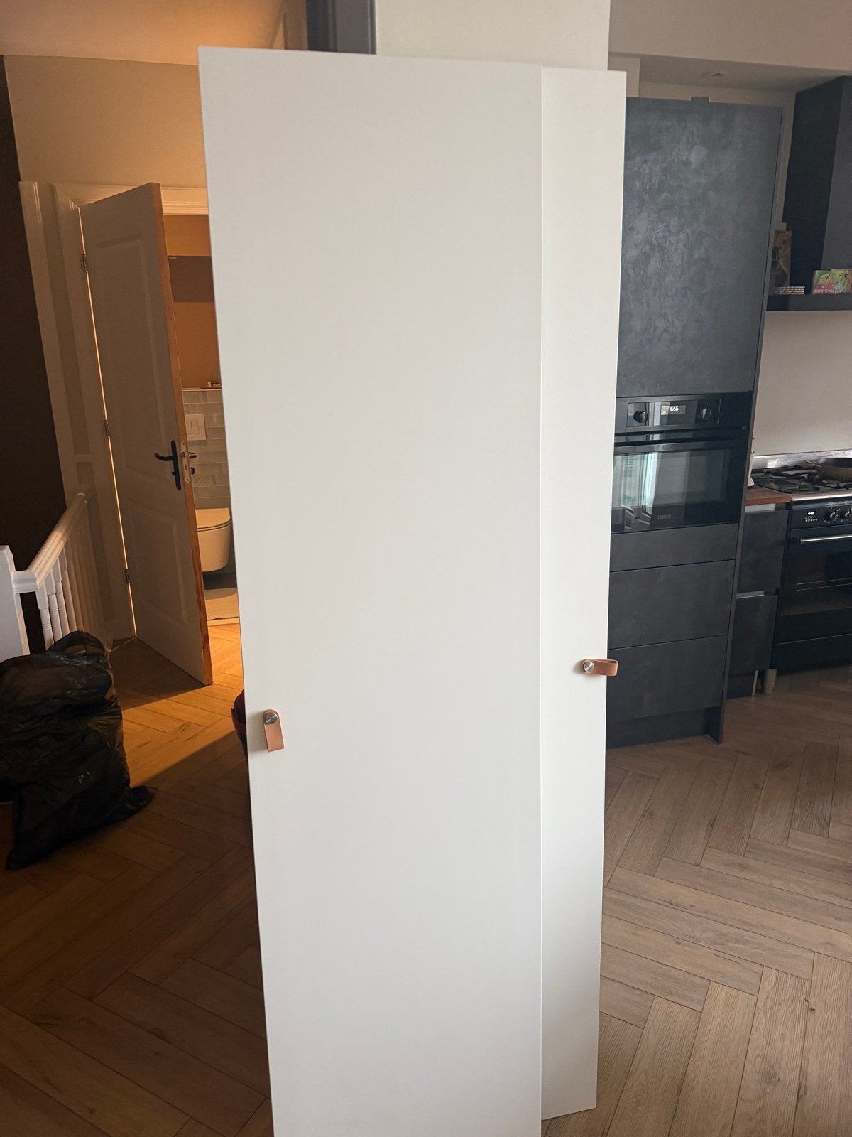 Diverse IKEA Pax kastdeuren: grijsbeige wit en spiegel 50eur, Ophalen, Gebruikt, 50 tot 100 cm, Glas