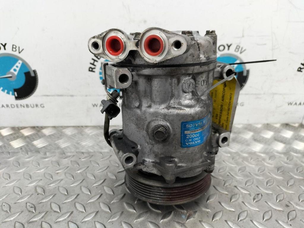 VOLVO V50 1.6D S/S Momentum  AIRCO COMPRESSOR / AIRCOPOMP 20, Ophalen of Verzenden, Gebruikt, Stiba lid