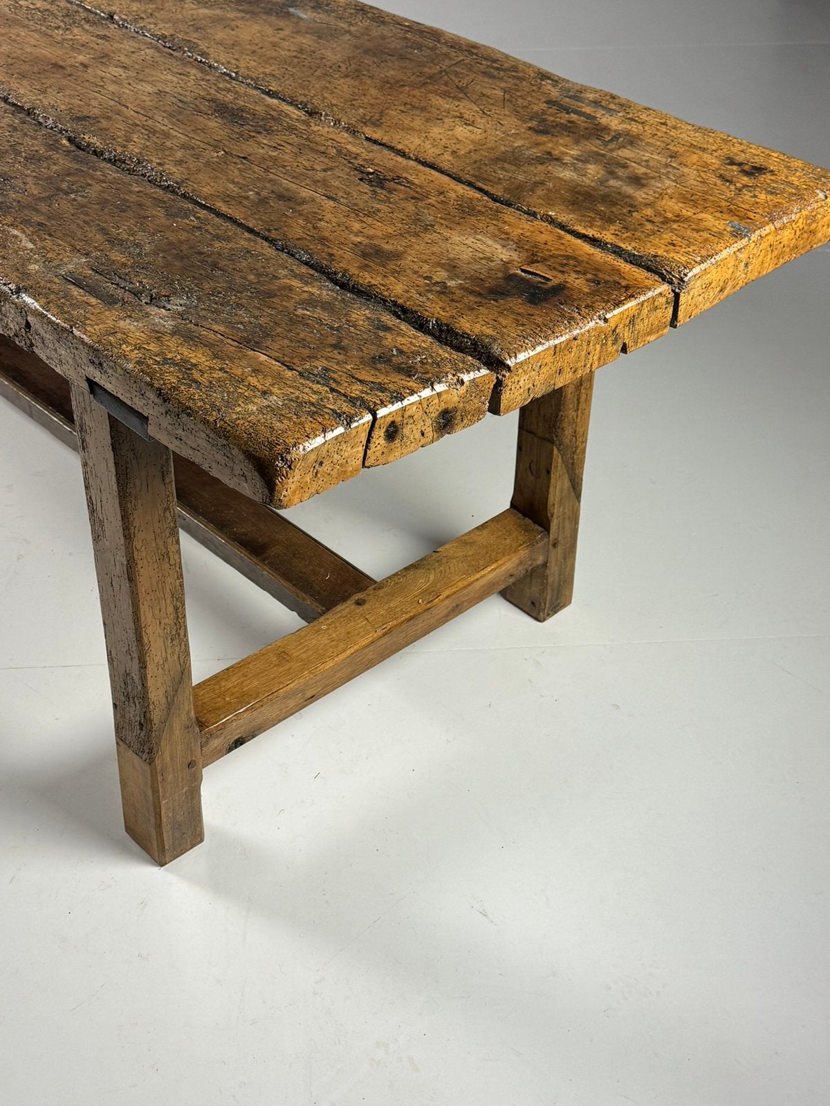 Kloostertafel Frans antiek robuust, Antiek en Kunst, Antiek | Meubels | Tafels, Ophalen
