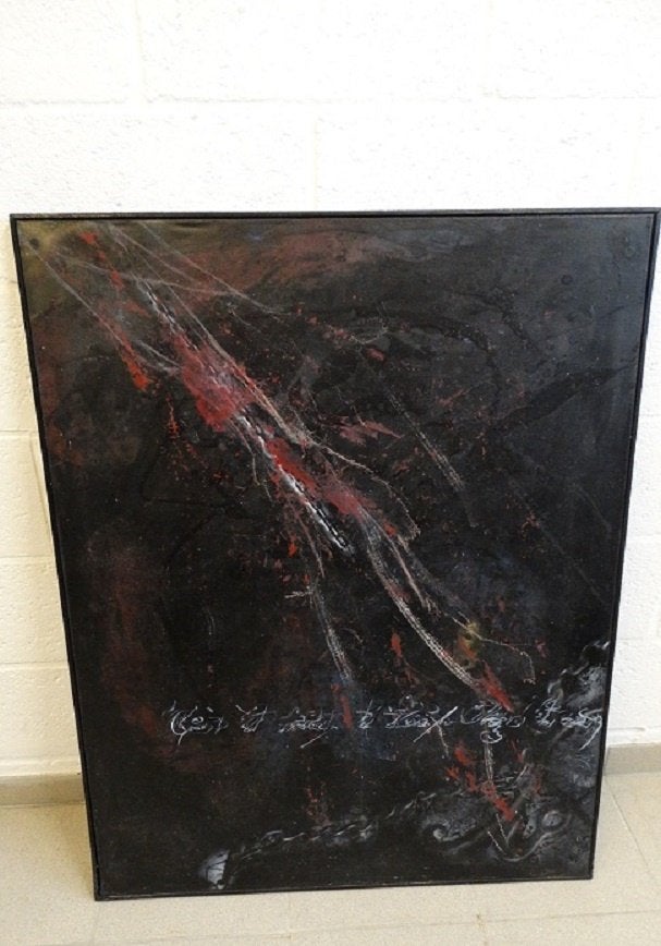 Deflorenne Xavier "moderne compositie"., Ophalen, Abstract